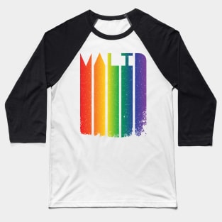 Valid and Human Gay Pride Baseball T-Shirt